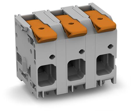 2616-1352 WAGO 2616 Series PCB Connector, 2-Contact, 15mm Pitch, Through Hole Mount, 1-Row, Push-In Cage Clamp Termination