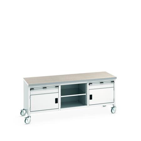 41002123-16V Bott 41002123.16V Portable Sheet Steel Workbench, 840mm x 750mm x 2000mm