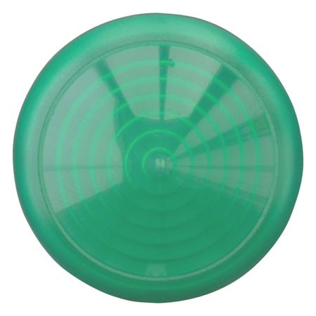 216780-M22-LH-G Eaton Green Pilot Light, 23mm Cutout M22 Series