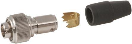 HR10A-10TPA-12P-73- Hirose HR10 Series, 12 Pole Cable Mount Micro Connector Plug, 10 Shell Size, Male Contacts, Screw Lock Mating