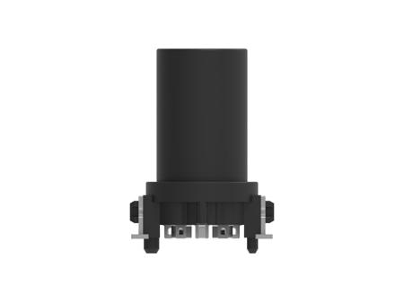 354131-E ERNI Circular Connectors, 8 Contacts, Board Mount, M12 Connector, Socket, Female, IP65, IP67, M12 Connector Series