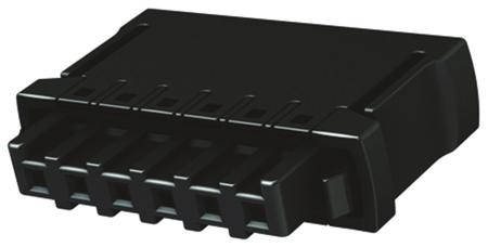 14311213101000 HARTING, 2.54mm Pitch, Har-Flexicon, 12 Way, Vertical, Pluggable Terminal Block, Plug, Cable Mount, Screw Termination,