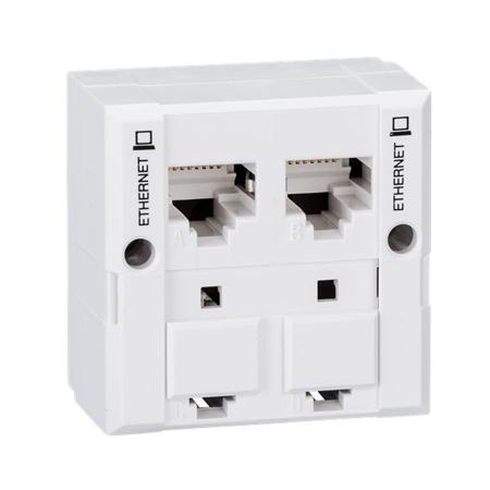 VDI7544B Schneider Electric Infraplus-MP Series 2-Port RJ45 Splitter