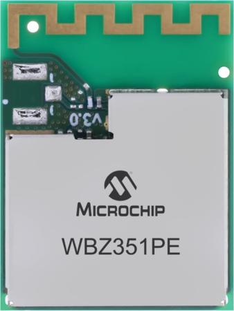 WBZ351PE-I Microchip  Bluetooth Module Bluetooth 5.2