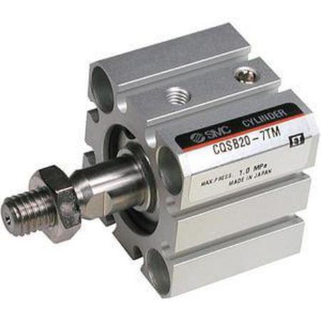 CDQSB12-5T SMC Pneumatic Compact Cylinder - 12mm Bore, 5mm Stroke, CQS Series