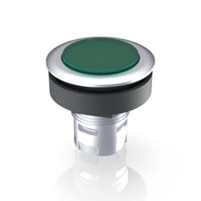 1.65.126.011/1500 RAFI Green Push Button Lamp for Use with Push Button
