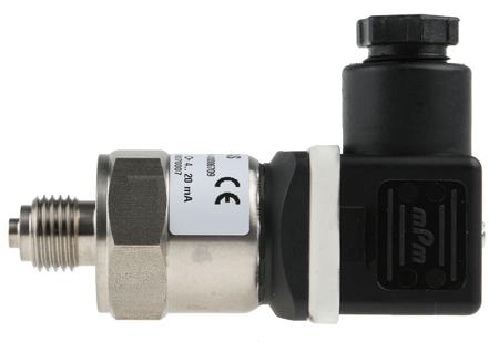 401001-000-458-405-502-20-601-61-000 Jumo Relative Pressure Sensor, 6bar Max Pressure Reading , 10 → 30 V dc, G1/4, IP65, IP67