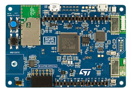 B-L475E-IOT01A2 STMicroelectronics Discovery Node A2 STM32L475VG Bluetooth Smart (BLE), Near Field Communication (NFC), RF Transceiver,