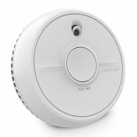SB1-R FireAngel Safety Technology Limited ABS Plastic Smoke Detector, 85dB, 3V dc