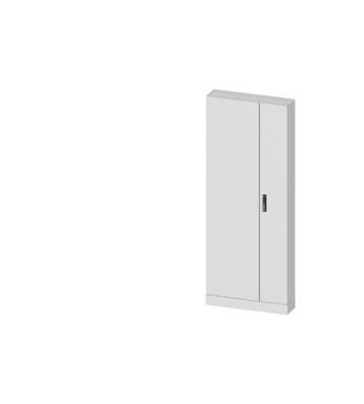 8GK1332-8KA32 Siemens ALPHA 630 Series Steel Double-Door-Door Floor Standing Enclosure, Plain Door Door, IP44, 1950 x 800 x 210mm