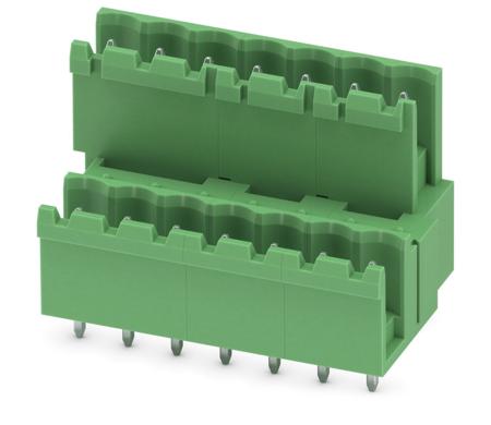 1845536 Phoenix Contact, 5.08mm Pitch, MDSTBV 2.5/ 7-G-5.08, 7 Way, Pluggable Terminal Block, Header, Solder Termination,