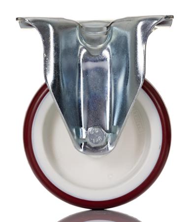 3478UAR100P62-red Tente Fixed Castor Wheel 3478UAR100P62 red, 150kg