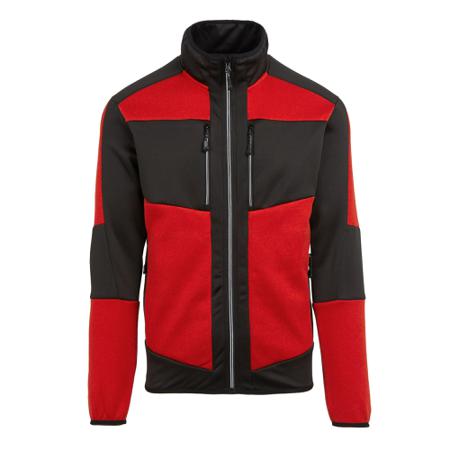 TRF720-51P-50 Regatta Professional TRF720 Red/Black Mid Layer Jacket, S