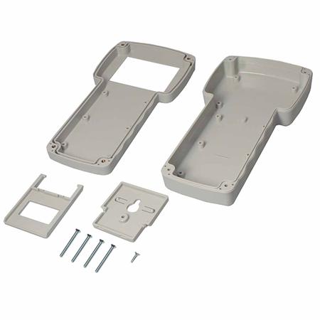 194-7491 RS PRO, ABS, Hand Held Enclosure, IP54 ,210 mm x 41 mm x 110 mm