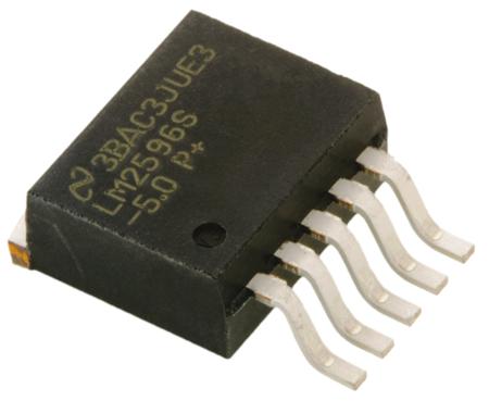LM2596S-5.0/NOPB Texas Instruments,  Step-Down Switching Regulator, 1-Channel 3A 5-Pin, D2PAK