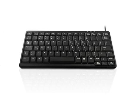 KYB500-K82A-15US Ceratech  Wired PS/2 & USB Compact Keyboard, QWERTY (US), Black