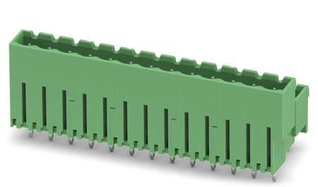 1845413 Phoenix Contact, 5.08mm Pitch, MDSTBVA 2.5/10-G-5.08, 10 Way, Pluggable Terminal Block, Header, Solder Termination,