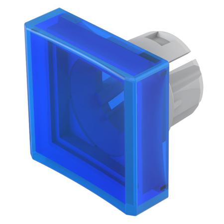 51-954.6 Indicator Lens Square Style, Blue, 15.3 Long