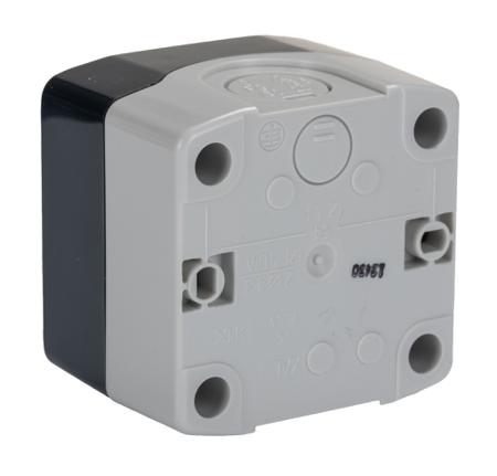 XALD134 Schneider Electric Harmony XALD NO Control Station Switch, IP66, IP67, IP69, IP69K 53mm Dark Grey/Light Grey