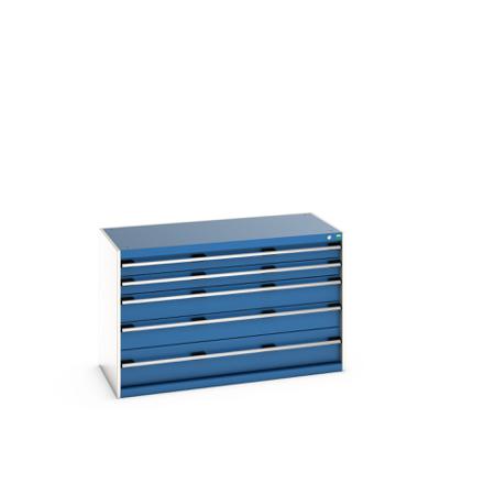 40022107-11V Bott 5 Cabinet, Steel, 800mm x 650mm x 1300mm, Blue