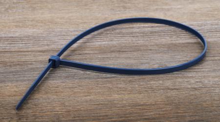 172-1767 Metal content tie 400x4.6mm blue