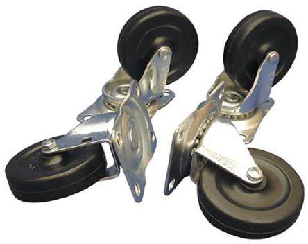 1425B Castor Set For Cabinet, Light Duty