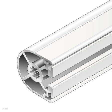 3842992945-3000 Bosch Rexroth Aluminium Strut 45 x 45 mm, 10mm Groove , 3000mm L