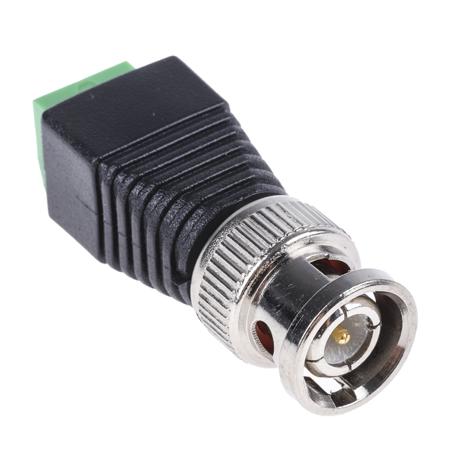 124-2521 RS PRO Straight Coax Adapter BNC Plug to Terminal Block Socket