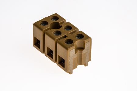 0273920000 Weidmuller Terminal Strip, 24A, 22 → 12 AWG Wire