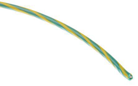 811-7626 RS Pro Green, 100m PVC UL1007 Hook Up Wire, 300 V 18 AWG