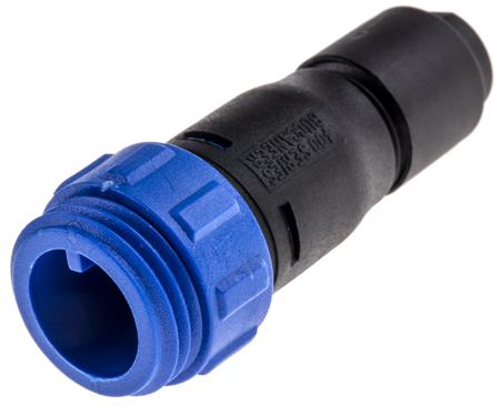PX0411/03P/5560 Bulgin Circular Connector, 3 Contacts, Cable, Miniature Connector, Plug, Male, IP68, Buccaneer 400 Series