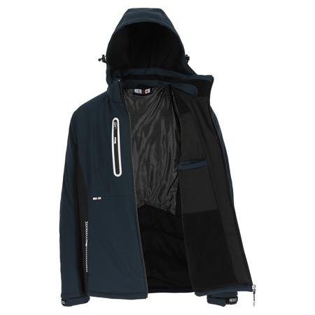23MJC2101NY-XXL Herock TARIS Navy Blue - Black, Breathable, Waterproof, Windproof Jacket, XXL