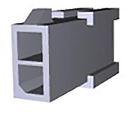 794616-2 TE Connectivity Micro MATE-N-LOK Series 3mm Pitch 2 Way 2 Row Male Straight Crimp Connector Housing