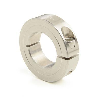 MCL-18-ST Ruland Collar, One Piece, Clamp Screw, Bore 18mm, OD 36mm, W 13mm, Steel