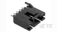 5-104450-5 TE Connectivity AMPMODU MTE, 2.54mm Pitch, 6 Way, 1 Row, Straight PCB Header, Through Hole