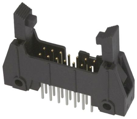 N3764-6303RB 3M 3000 Series Straight Through Hole PCB Header, 64 Contact(s), 2.54 mm Pitch, 2 Row, Shrouded