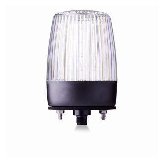 860544405 AUER Signal PDMC5 Series Clear Flashing, Rotating, Steady, Strobe Beacon, 24 V ac/dc, Horizontal, Tube Mounting,