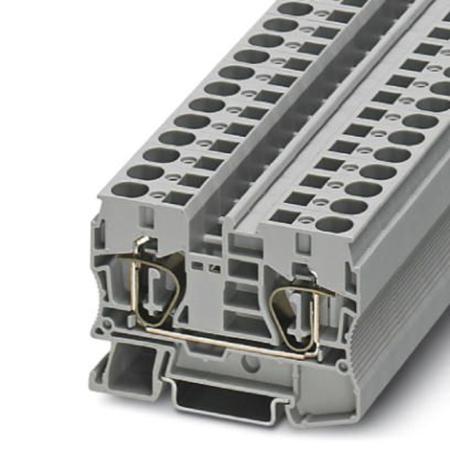 3036110 Phoenix Contact  ST 10 Series Grey, 1.5 → 16mm², 2-Level, Spring Clamp Termination, ATEX, IECEx