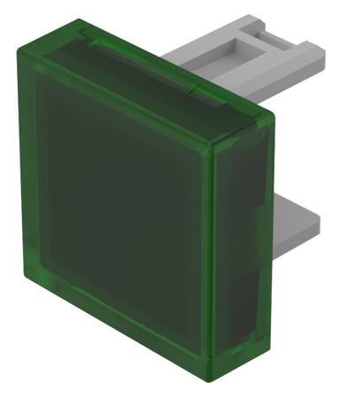 31-951.5 EAO Green Square Push Button Lens for Use with Push Button