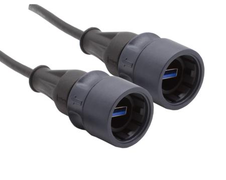 PXP6041-AA3-5M00 Bulgin USB 3.0, Male USB to Male USB, 1.5 → 480Mbps, 5m