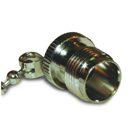 122486 Amphenol RF, 1224 RF Connector Dust Cap for TNC Type Connector Socket  Cord Included