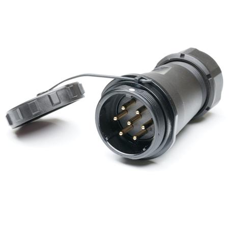 304-536 RS PRO Industrial Circular Connectors, 7 Contacts, In-line, SP29 Connector, Socket, Male, IP68