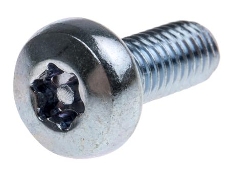 482-8357 Bright Zinc Plated Pan Steel Tamper Proof Security Screw, M5 x 12mm