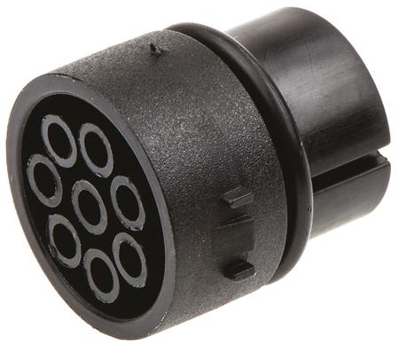 12735/1 Bulgin Female Connector Insert 8 Way for use with Mini Buccaneer Connector