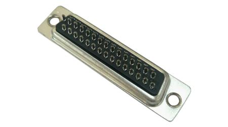 RND-205-00999 RND RND 205 44 Way Solder Mount D-sub Connector Plug, 2.29mm Pitch, with Screw Locks