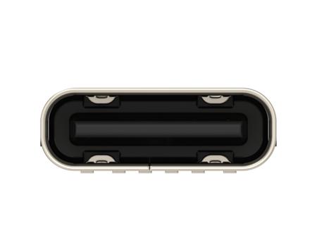 2480803-1 TE Connectivity Straight, Top Mount, Receptacle- Single Port Type C 2 USB C Connector
