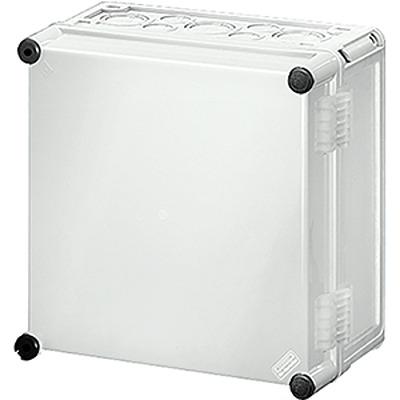 Mi 9201 HENSEL Mi Series Grey Polycarbonate Junction Box, IP66, 150 x 275 x 275mm