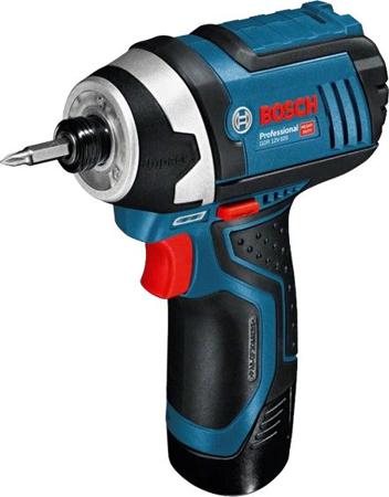0.601.9A6.976 Bosch  - Cordless 10.8V Impact Driver with 1 x 2Ah Batteries Type G - British 3-pin