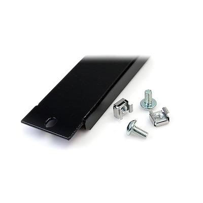 BLANKB1 Blanking Panel, 1U, , No, Black, Steel
