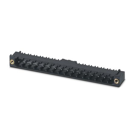 1836816 Phoenix Contact CC Series Straight Solder PCB Header, 15 Contact(s), 5 mm Pitch, 1 Row